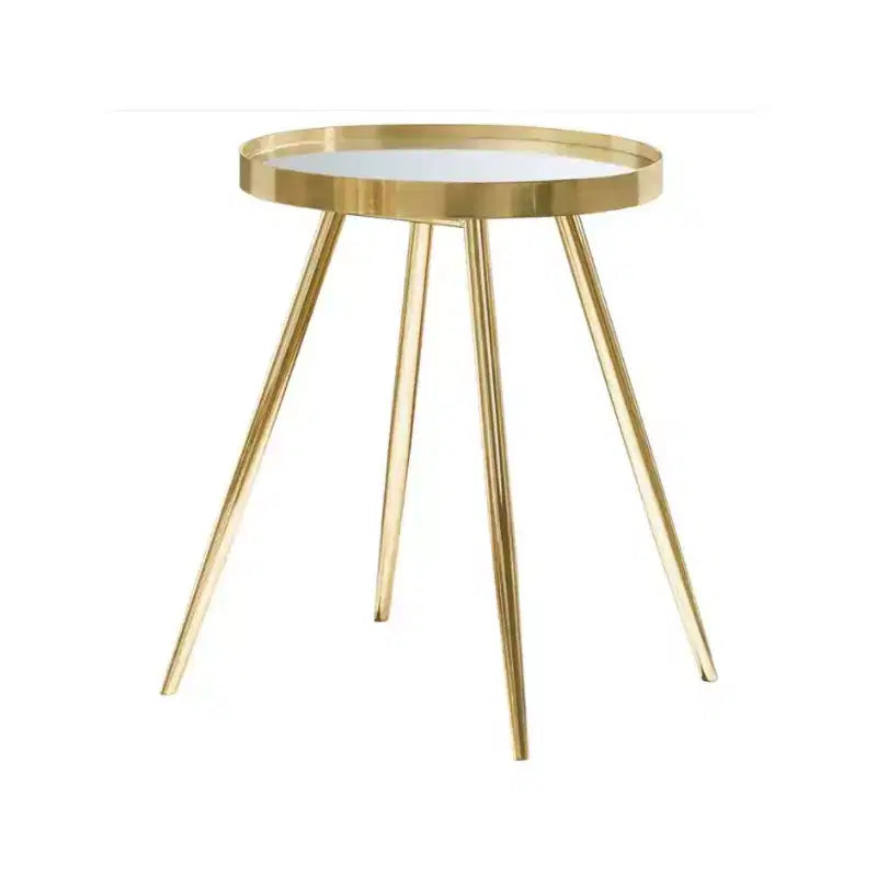 Coaster,Kaelyn 2-piece Round Mirror Top Nesting Coffee Table